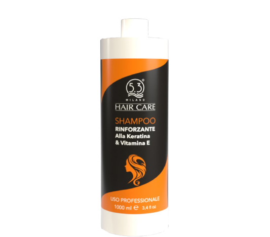 Shampoo rinforzante alla keratina & vitamina E