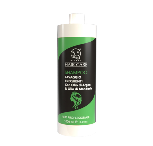 Shampoo lavaggi frequenti con olio di argan & olio di mandorle