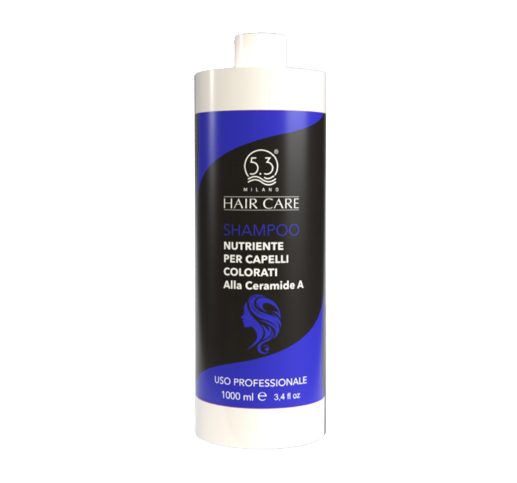 Shampoo nutriente per capelli colorati alla ceramide