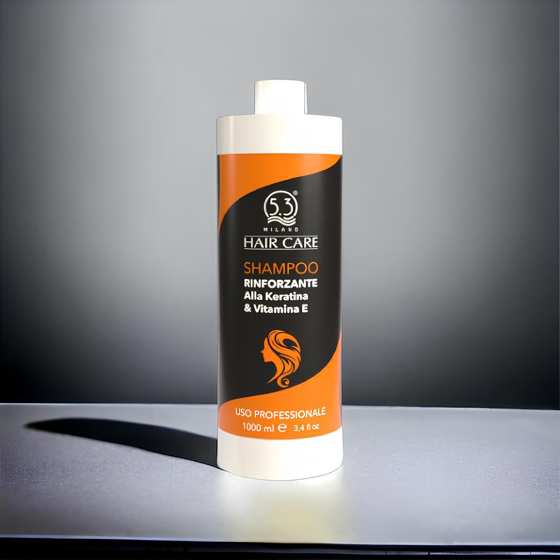 Shampoo rinforzante alla keratina & vitamina E